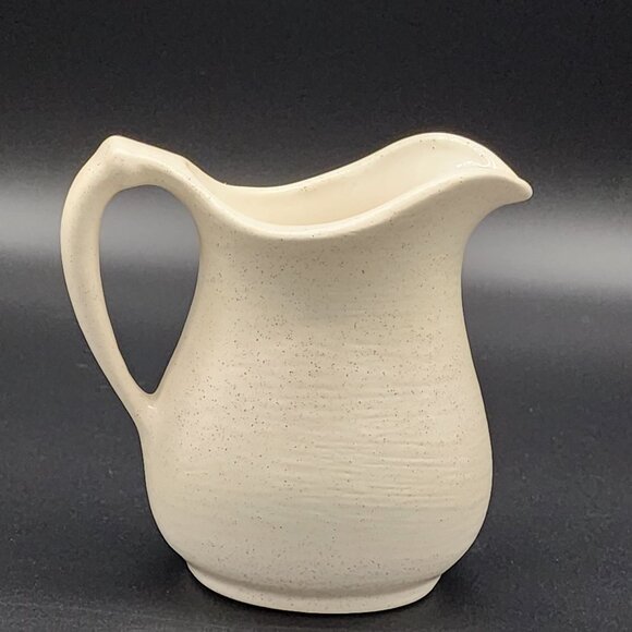 Arnel's Ceramic Creamer Speckled Baby Angle Butterfly Flowers Vintage - Picture 6 of 10